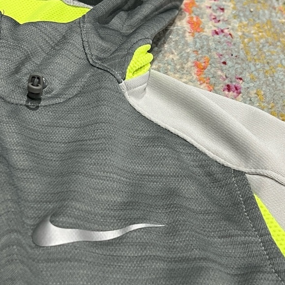 Nike Hyper Elite Gray Athletic Running Hoodie Sports Dri - Fit Jacket - Picture 7 of 10